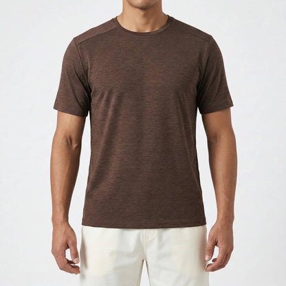 Basic T-shirt (bruin)