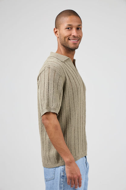 Heren V hals T-shirt (T)