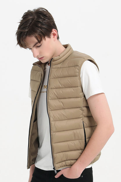 Bodywarmer beige