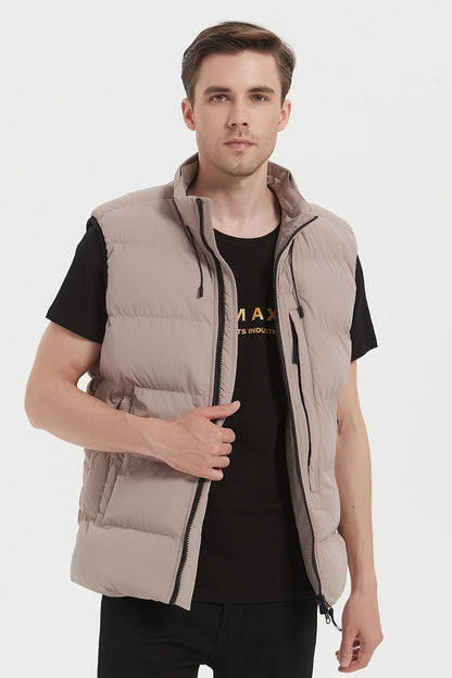 Bodywarmer met een grote borstzak