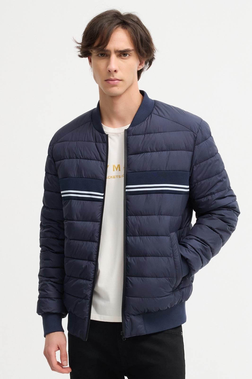Heren jas (donkerblauw)