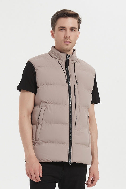 Bodywarmer met een grote borstzak