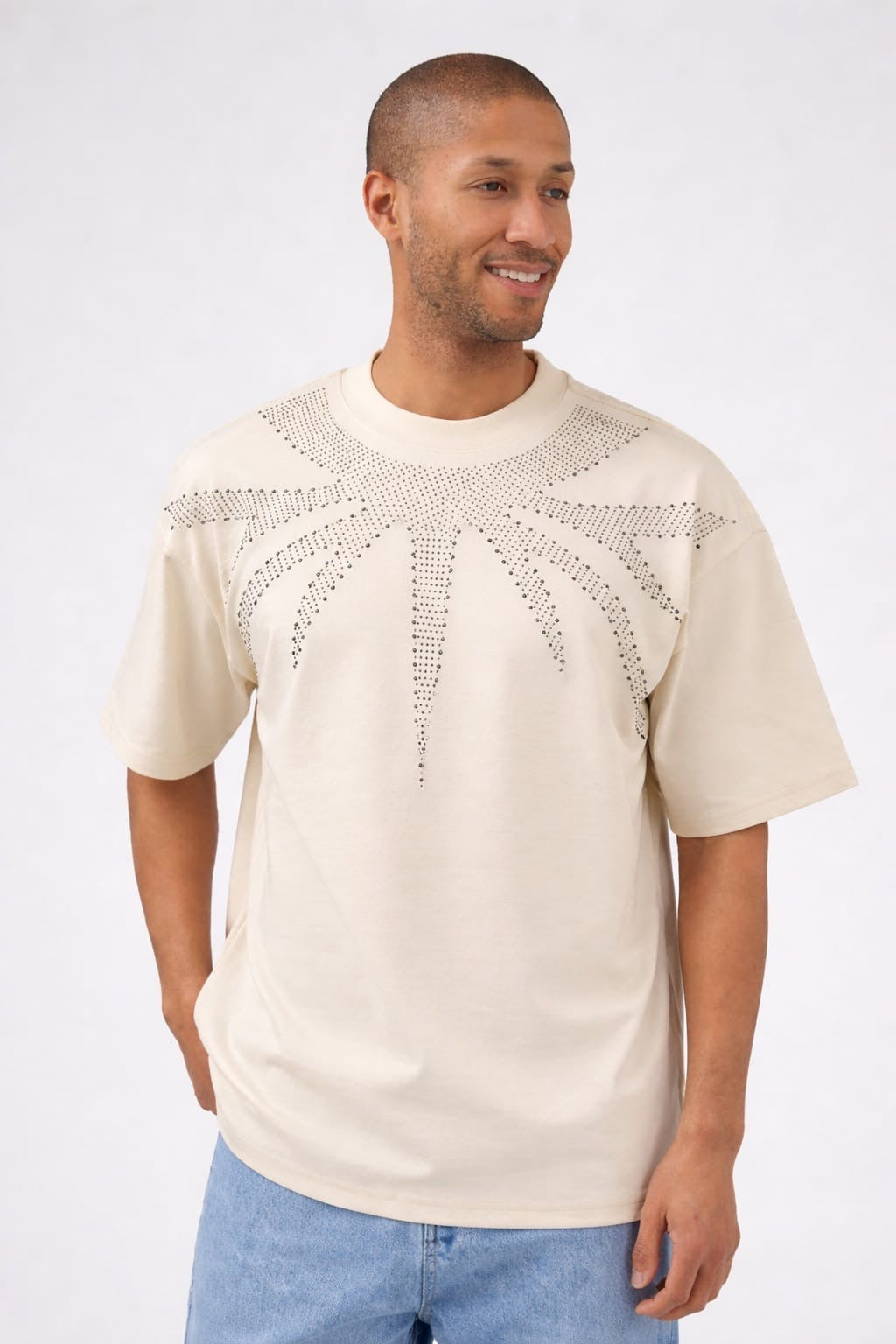 T-shirt met strass