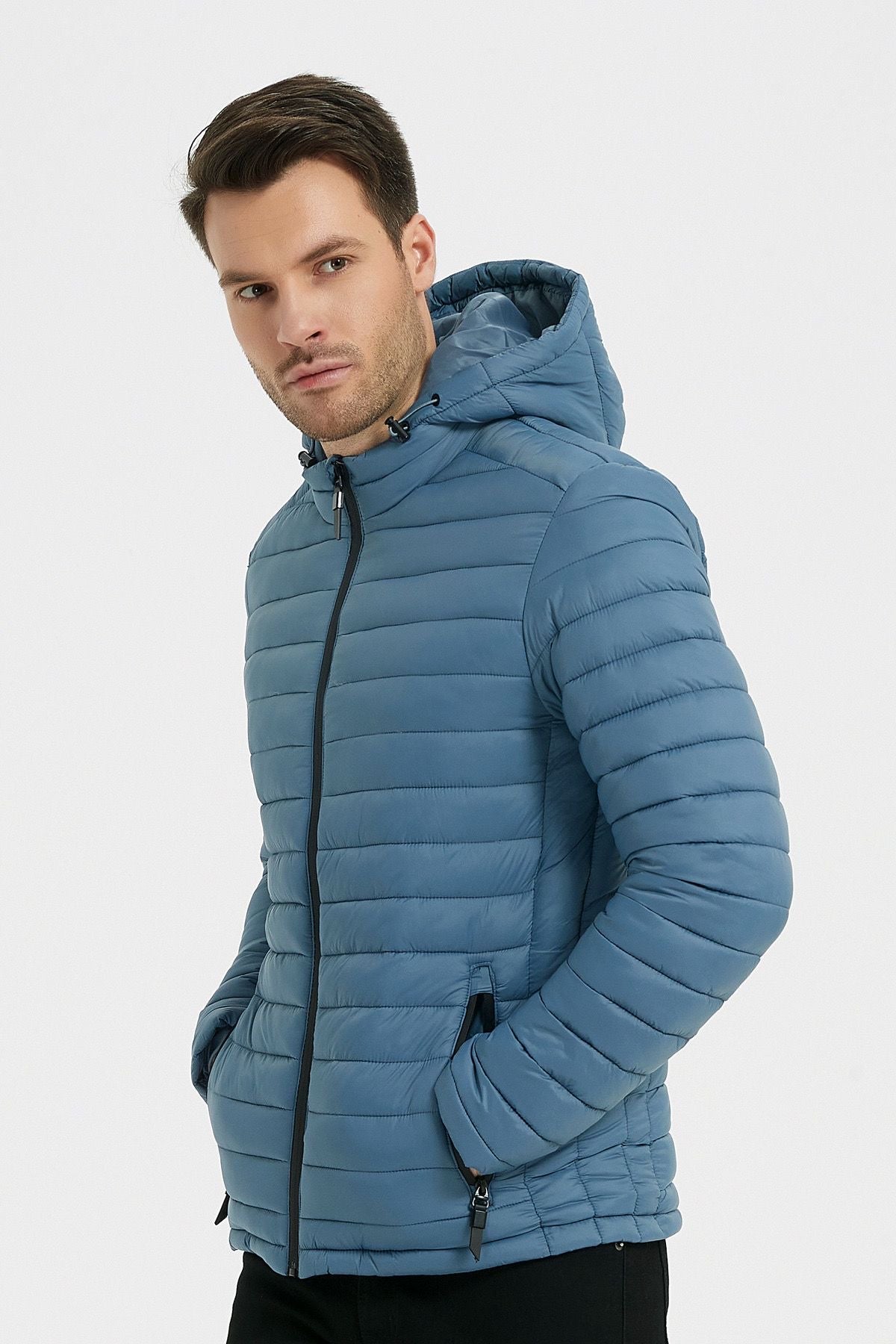 Mannenjas blauw