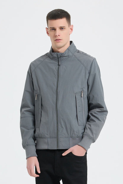 Bomber grijs