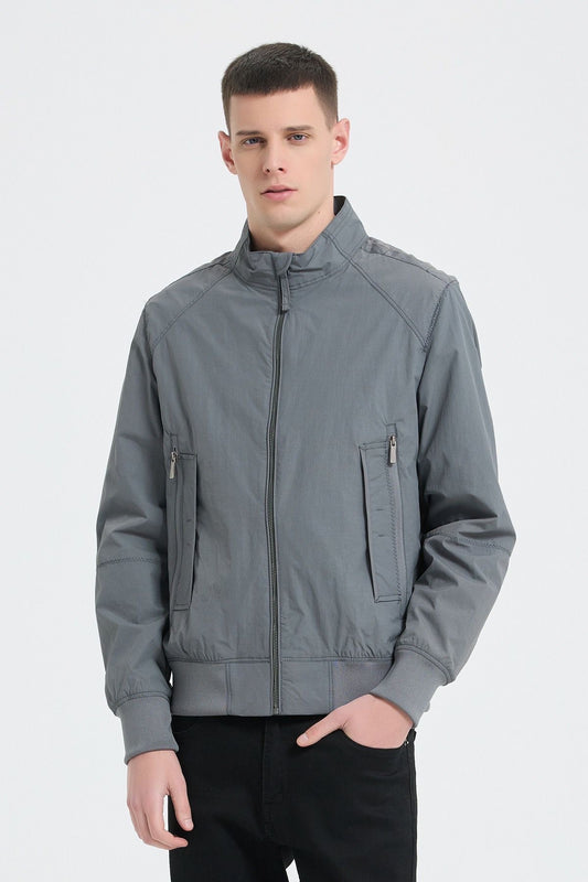 Bomber grijs