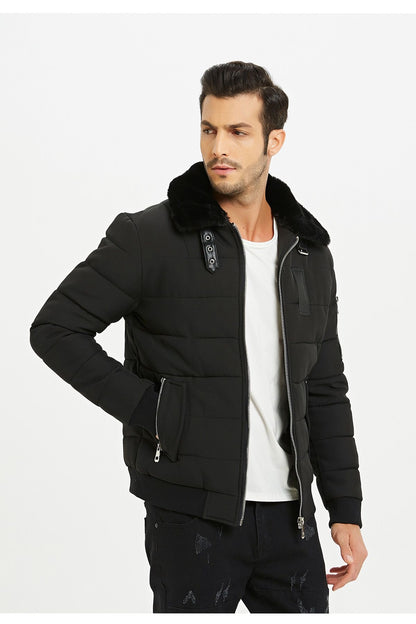Puffer Bomber zwart