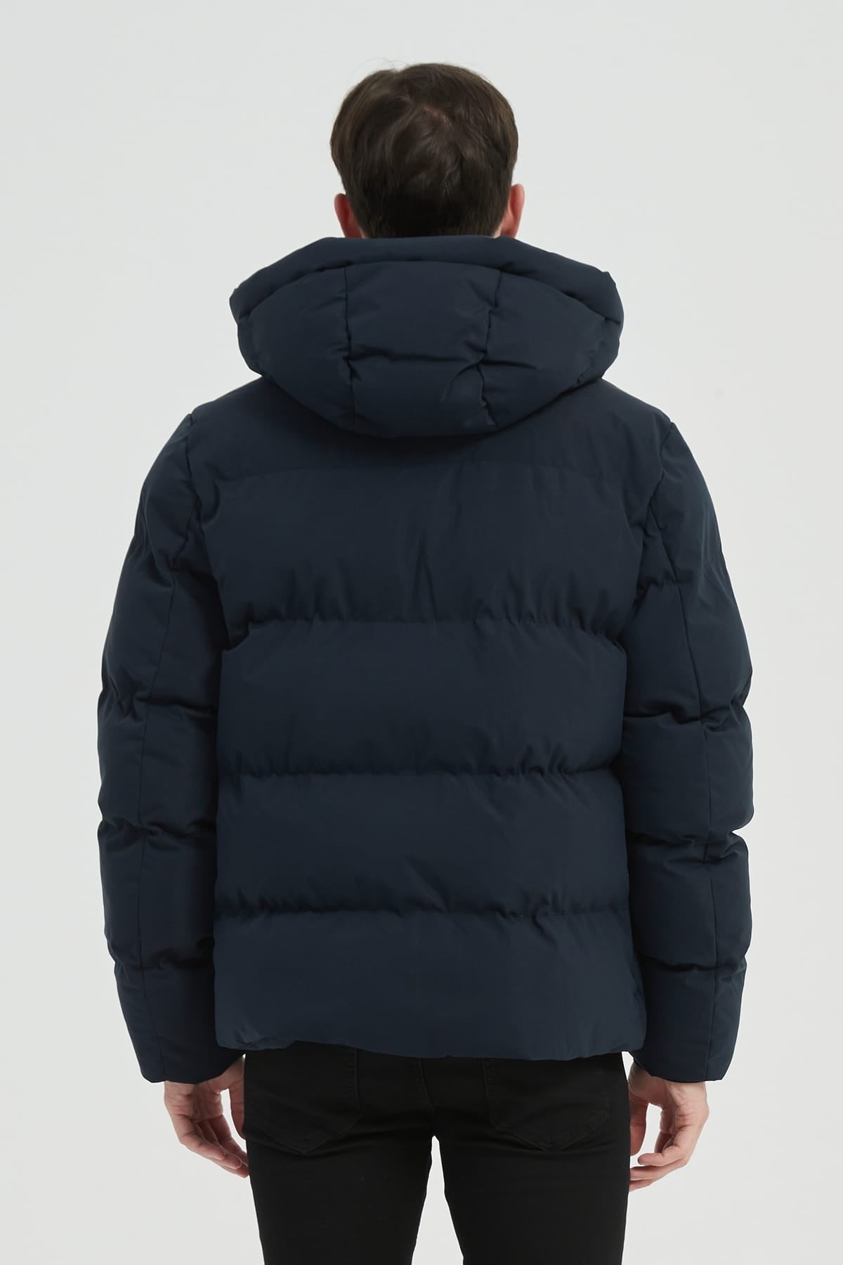 Heren Klassieke Pufferjas met Capuchon