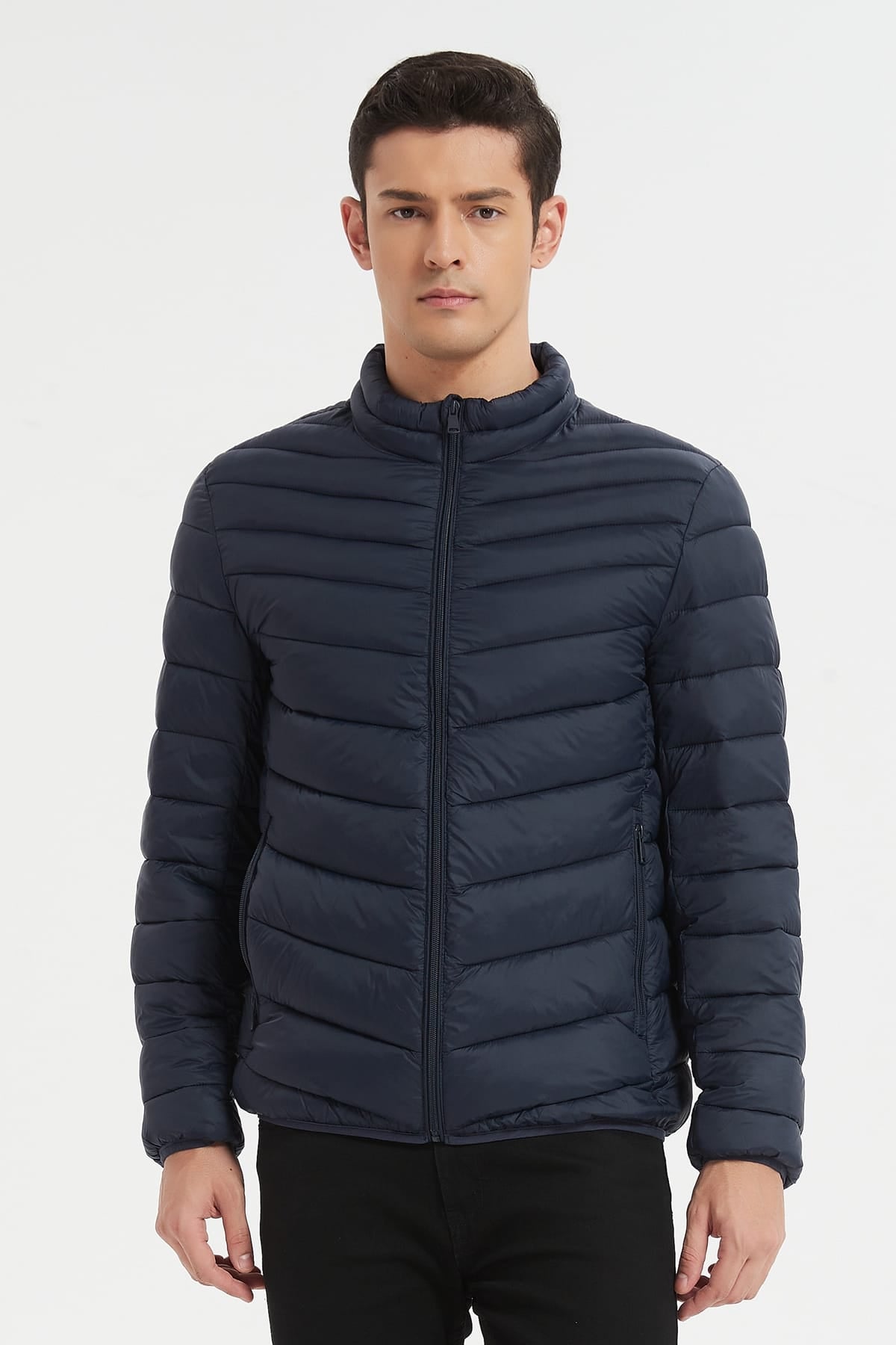 Heren Lichtgewicht Gewatteerde Jas