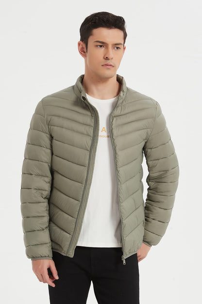 Heren Lichtgewicht Gewatteerde Jas