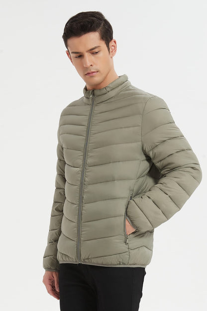 Heren Lichtgewicht Gewatteerde Jas