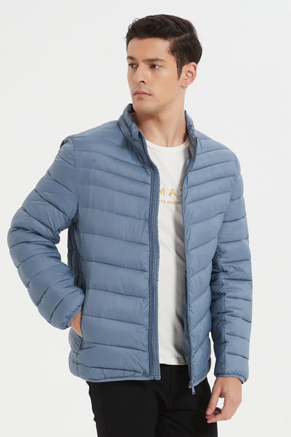 Heren Lichtgewicht Gewatteerde Jas