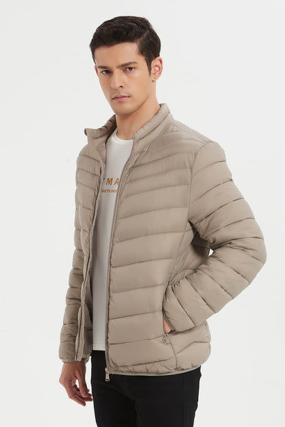 Heren Lichtgewicht Gewatteerde Jas