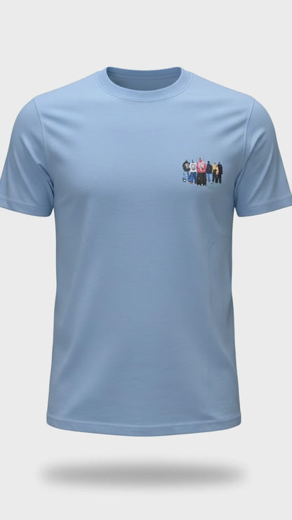 T-shirts (street) blauw